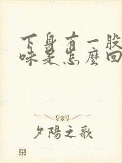 下身有一股腥臭味是怎么回事