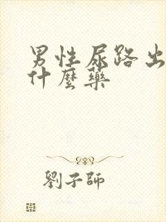 男性尿路出浓吃什么药