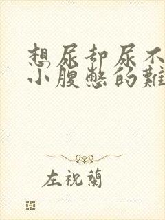 想尿却尿不出来小腹憋的难受