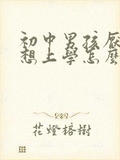 初中男孩厌学不想上学怎么办