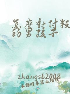 怎么对付叛逆期的男孩子