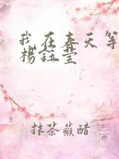 我在春天等着你杨钰莹