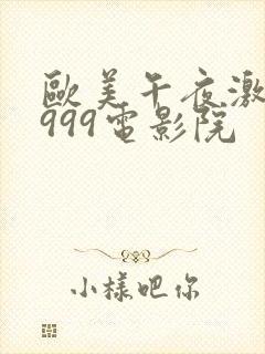 欧美午夜激情9999电影院