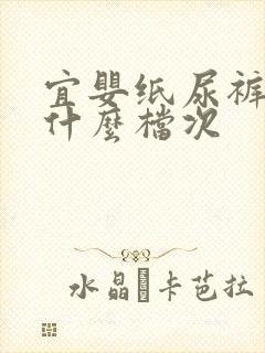 宜婴纸尿裤属于什么档次