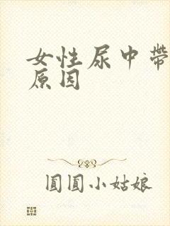 女性尿中带血的原因