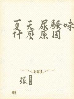 夏天尿骚味重是什么原因