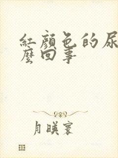 红颜色的尿是怎么回事