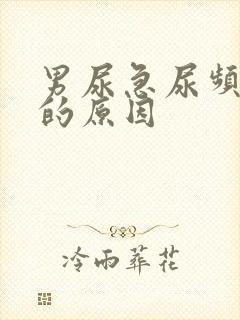 男尿急尿频尿痛的原因