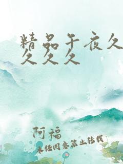 精品午夜久久久久久久