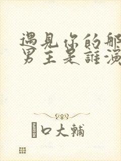 遇见你的那天中男主是谁演的