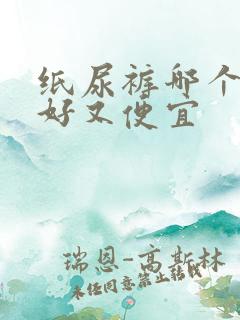 纸尿裤哪个牌子好又便宜