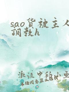 sao货被主人调教h