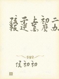 孩子上初二厌学叛逆怎么办