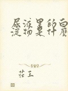 尿液里的白色沉淀物是什么成分