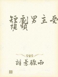 短剧男主受家法视频