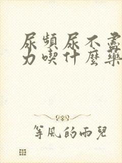 尿频尿不尽尿无力吃什么药