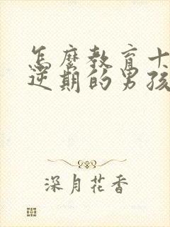 怎么教育十岁叛逆期的男孩子