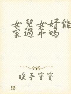 女儿女婿能在娘家过年吗