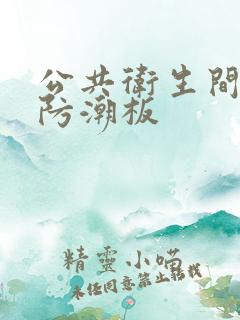 公共卫生间隔断防潮板