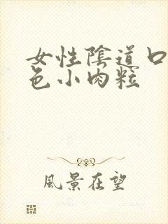 女性阴道口有白色小肉粒