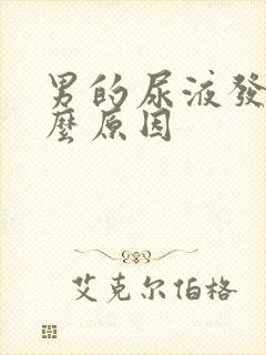 男的尿液发红什么原因