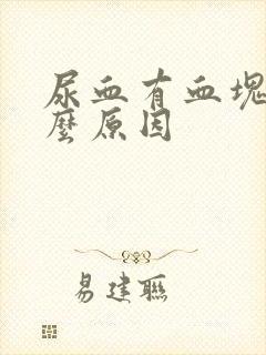 尿血有血块是什么原因