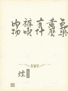 内裤有黄色分泌物吃什么药