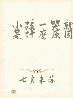 小孩一哭就抽搐是什么原因