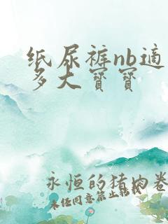 纸尿裤nb适合多大宝宝