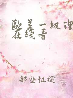 欧美一级理论片在线看