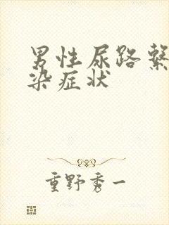 男性尿路系统感染症状