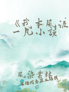 《我本风流》王一凡小说