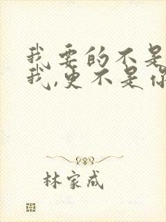 我要的不是你爱我,更不是你恨我是什么歌