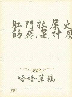 肛门拉屎火辣辣的疼,是什么原因