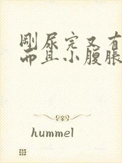 刚尿完又有尿意而且小腹胀痛