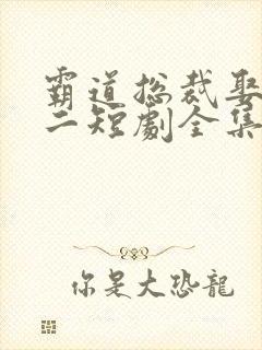 霸道总裁娶一送二短剧全集免费观看