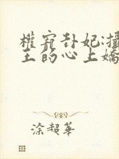 权宠卦妃:摄政王的心上娇小说