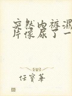 突然内裤湿一大片像尿了一样