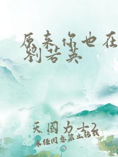 原来你也在这里 刘若英