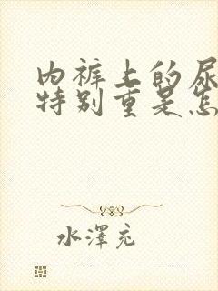 内裤上的尿骚味特别重是怎么回事