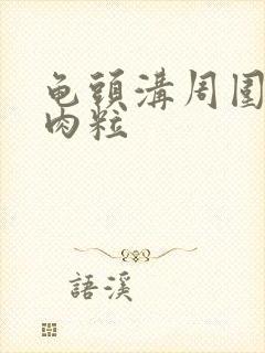 龟头沟周围有小肉粒