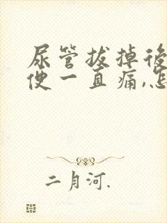 尿管拔掉后,小便一直痛,怎么办