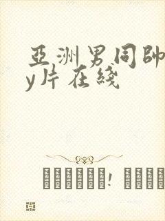 亚洲男同帅gay片在线