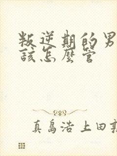 叛逆期的男孩子该怎么管