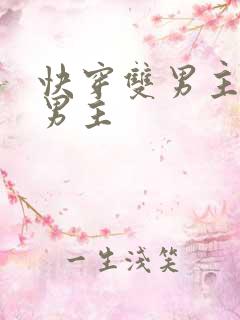 快穿双男主攻略男主