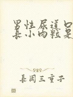 男性尿道口周围长小肉粒是怎么回事