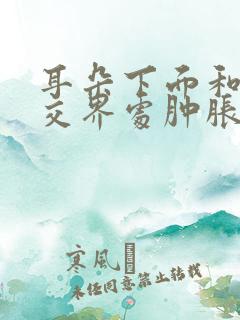 耳朵下面和脸颊交界处肿胀,有硬块挂什么科