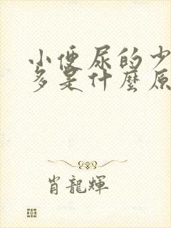 小便尿的少次数多是什么原因