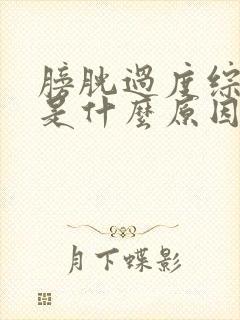 膀胱过度综合症是什么原因引起的