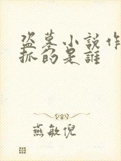 盗墓小说作者被抓的是谁